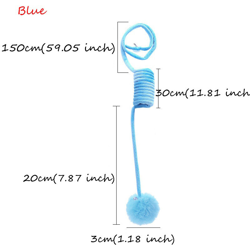 Cat Toys For Indoor Cats; Attractive Relieve Boredom High Elasticity Rope Simulation Balls