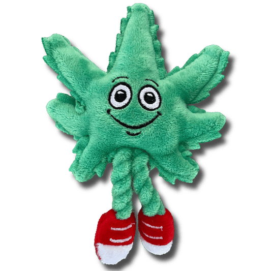 Lil' MJ the Weed Leaf 420 Cat Toy