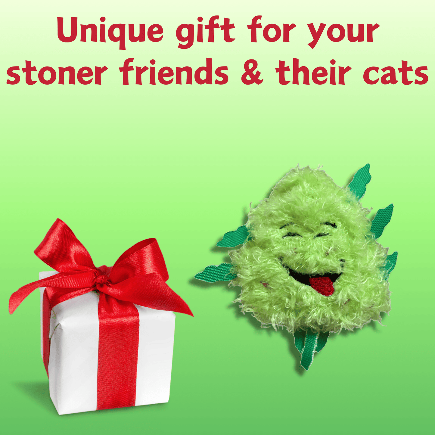 Bud Jr. the Weed Nug 420 Cat Toy