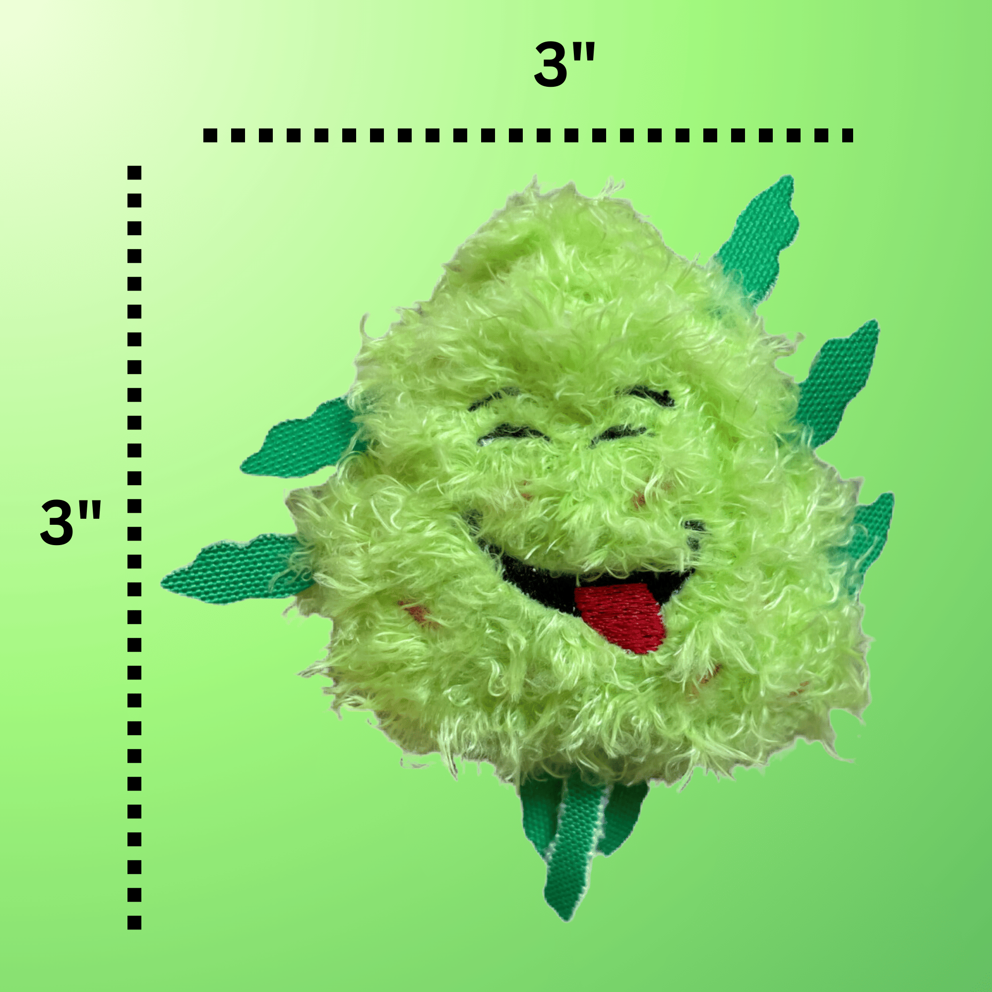 Bud Jr. the Weed Nug 420 Cat Toy
